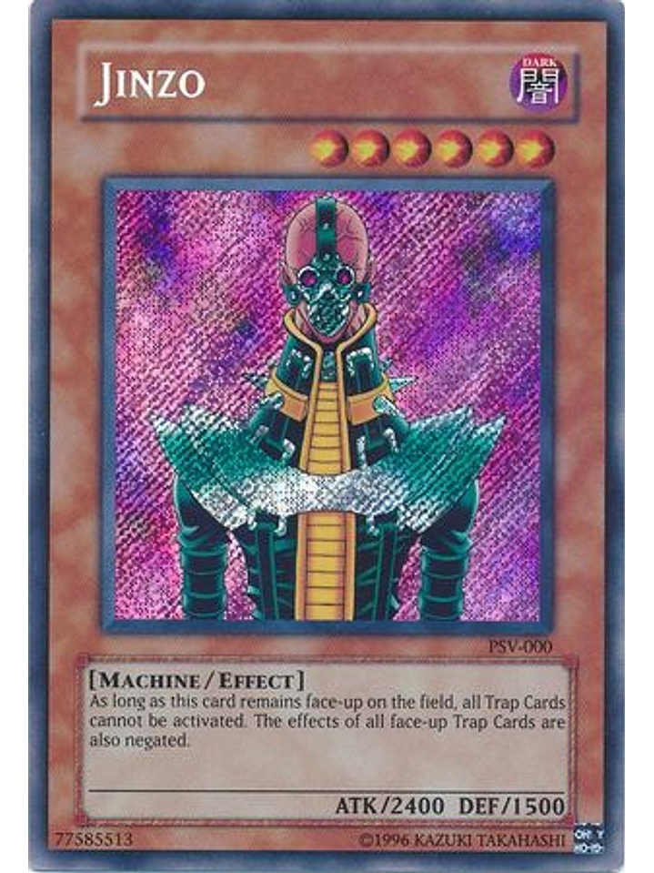 Jinzo - PSV-EN000 - Secret Rare Unlimited (25th Anniversary Edition) 1