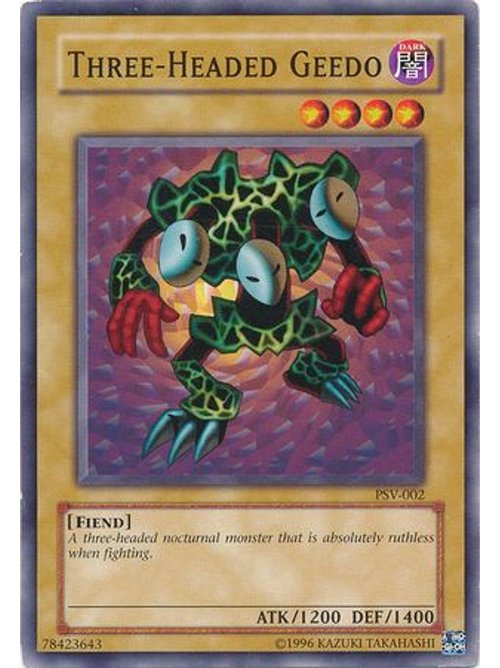 Three-Headed Geedo - PSV-EN002 - Common Unlimited (25th Anniversary Edition) 1