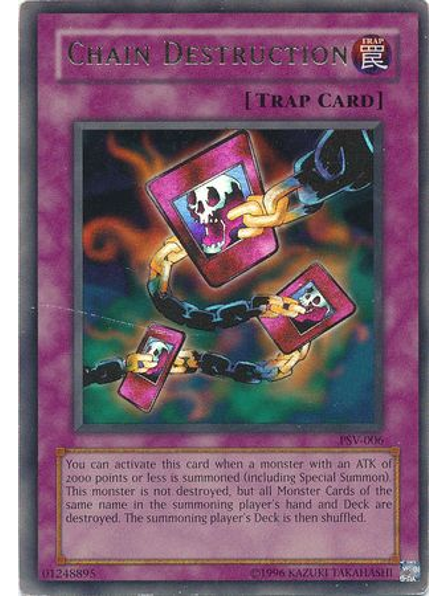 Chain Destruction - PSV-EN006 - Ultra Rare Unlimited (25th Anniversary Edition) 1