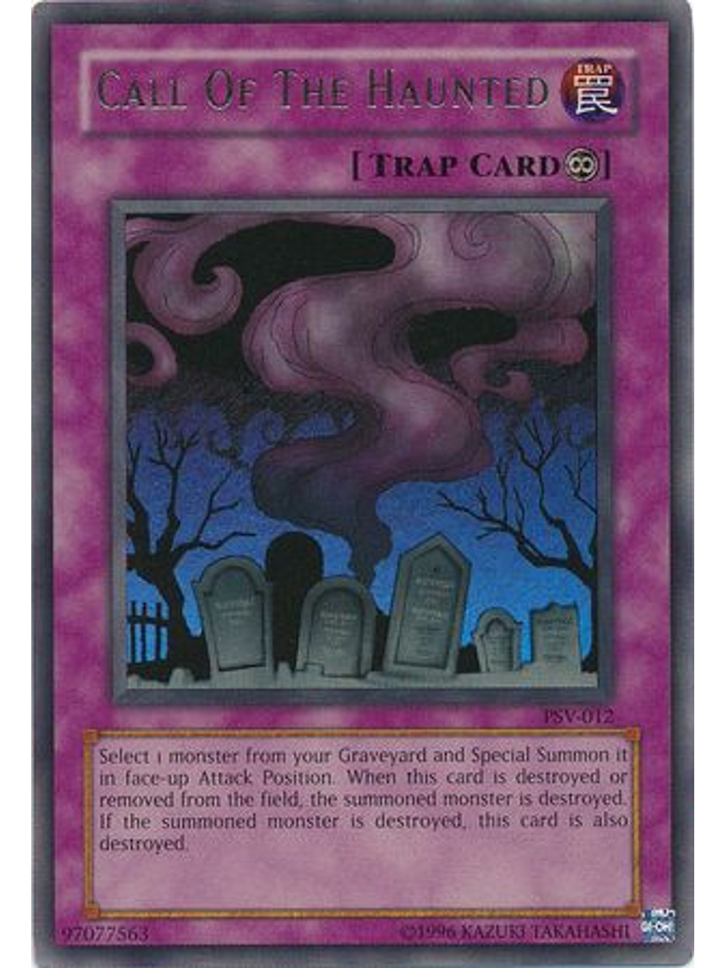 Call Of The Haunted - PSV-EN012 - Ultra Rare Unlimited (25th Anniversary Edition) 1