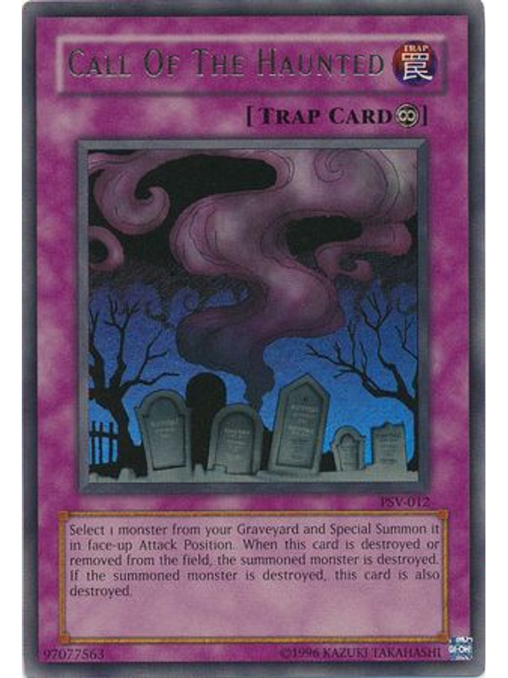 Call Of The Haunted - PSV-EN012 - Ultra Rare Unlimited (25th Anniversary Edition) 1