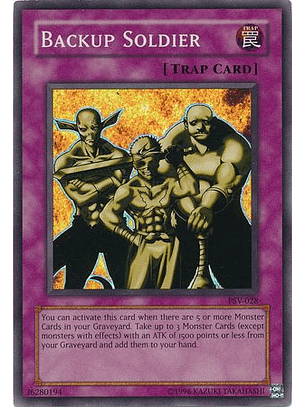 Backup Soldier - PSV-EN028 - Super Rare Unlimited (25th Anniversary Edition)