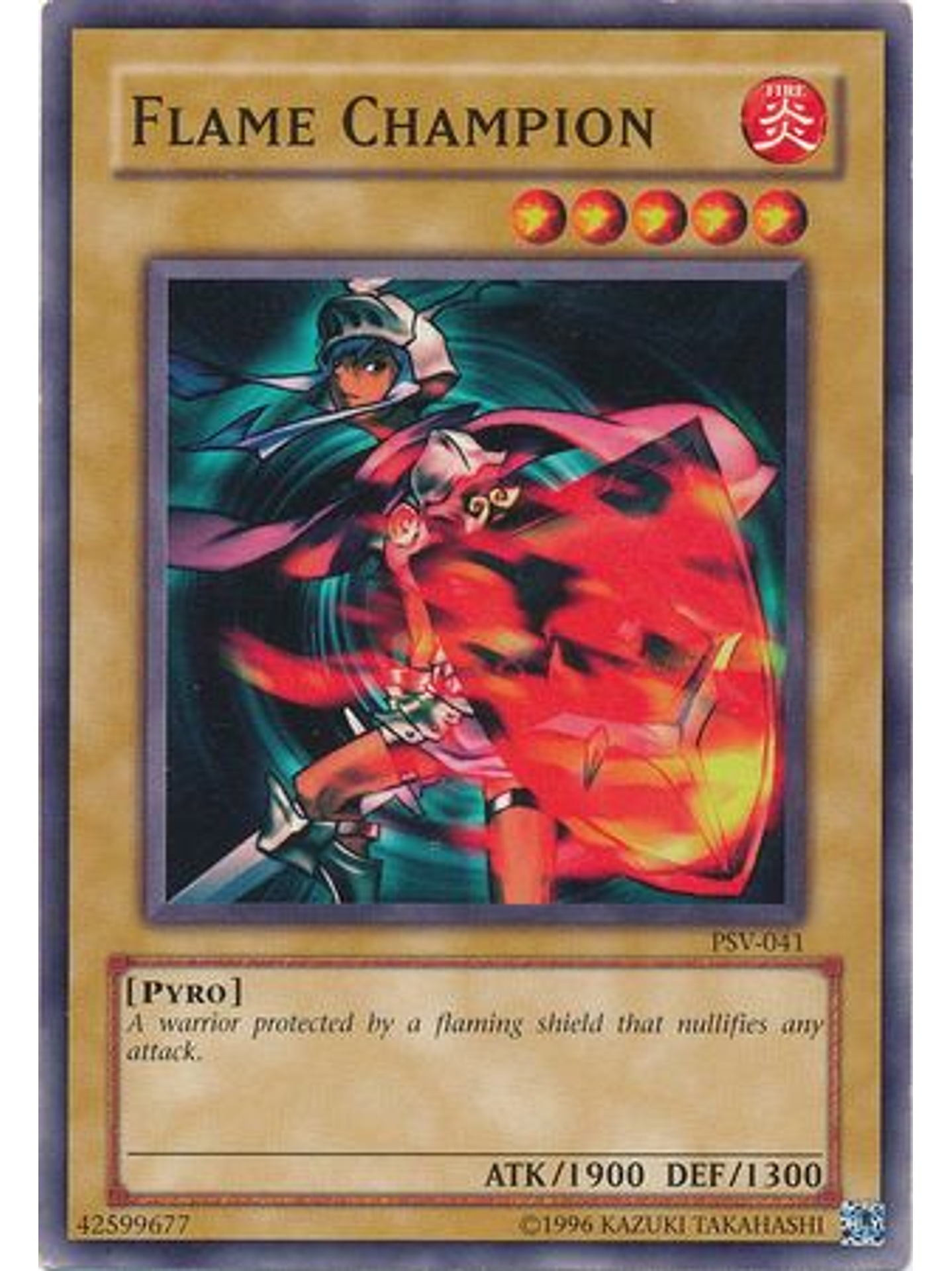 Flame Champion - PSV-EN041 - Common Unlimited (25th Anniversary Edition) 1