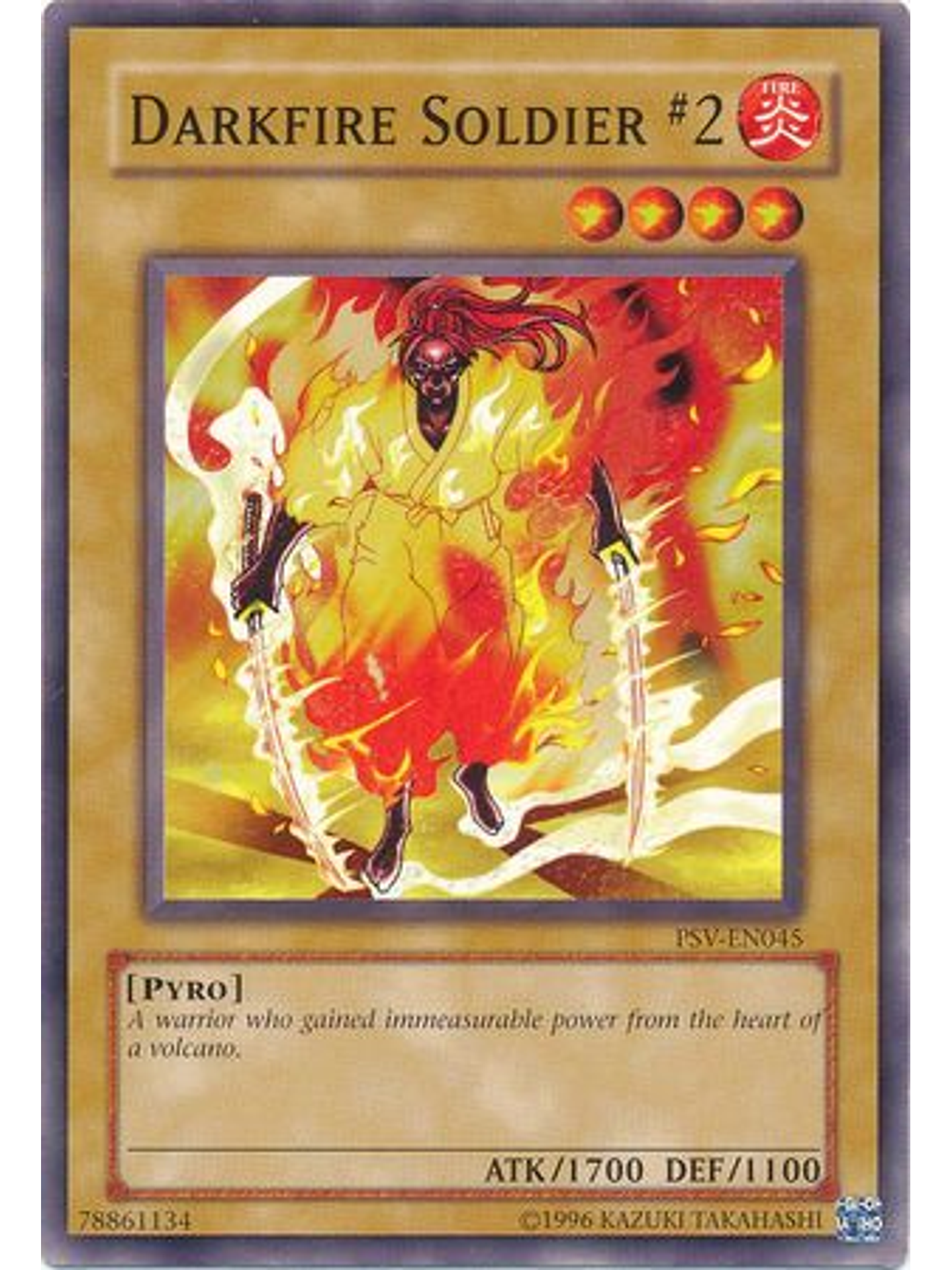 Darkfire Soldier #2 - PSV-EN045 - Common Unlimited (25th Anniversary Edition) 1