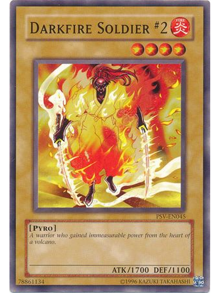 Darkfire Soldier #2 - PSV-EN045 - Common Unlimited (25th Anniversary Edition) 1