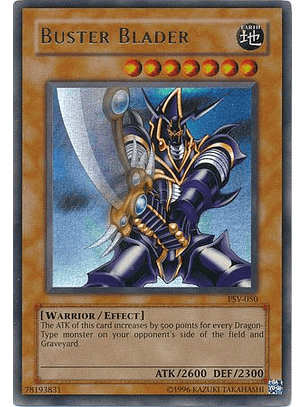 Buster Blader - PSV-EN050 - Ultra Rare Unlimited (25th Anniversary Edition)