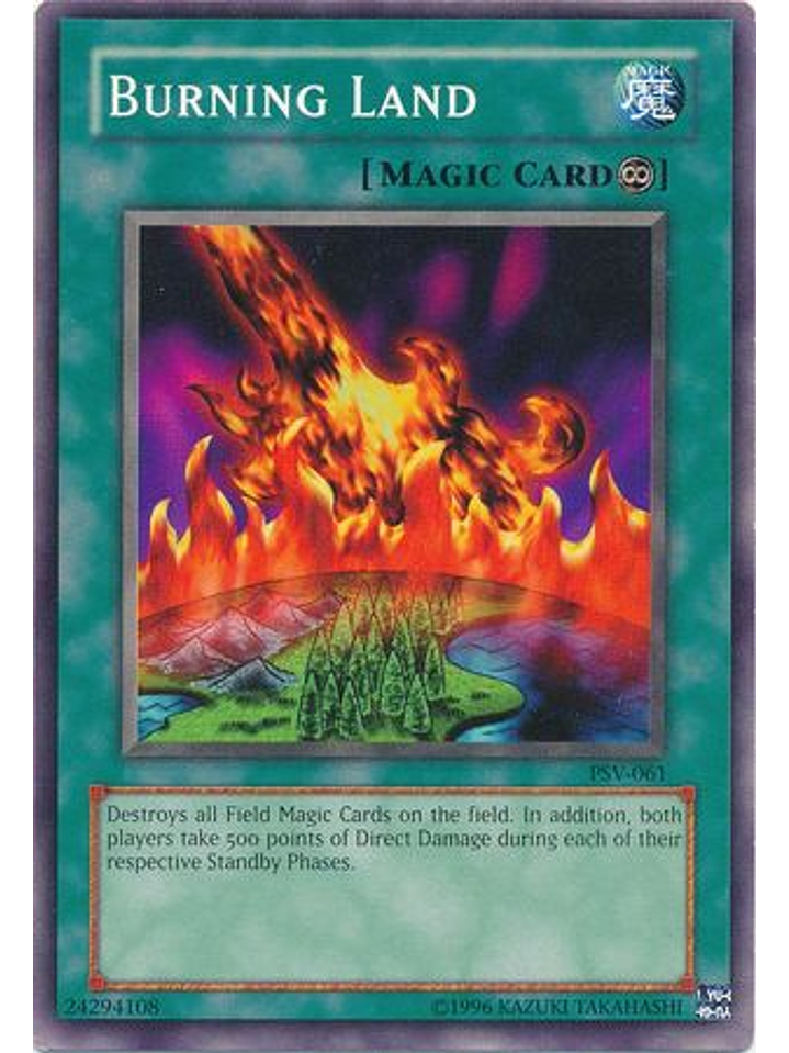 Burning Land - PSV-EN061 - Common Unlimited (25th Anniversary Edition) 1