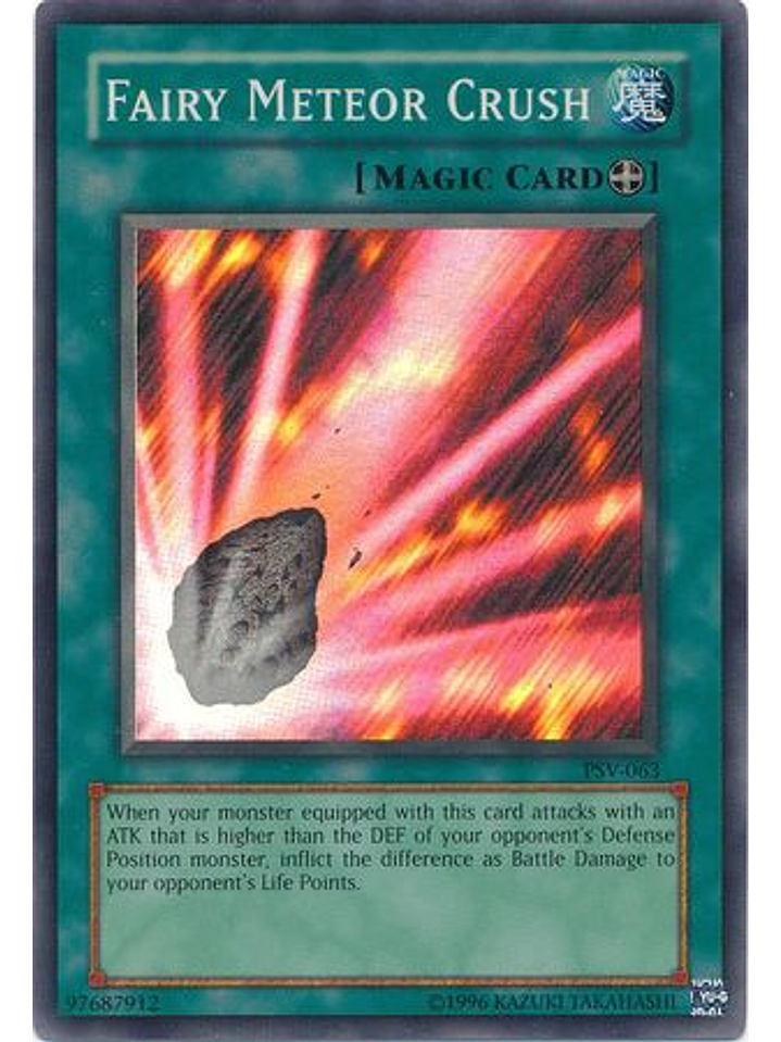 Fairy Meteor Crush - PSV-EN063 - Super Rare Unlimited (25th Anniversary Edition) 1