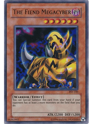 The Fiend Megacyber - PSV-EN100 - Ultra Rare Unlimited (25th Anniversary Edition)