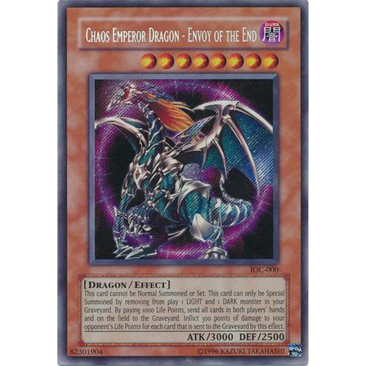 Black Luster Soldier - Envoy of the Beginning - Invasion of Chaos (25th  Anniversary Edition) - YuGiOh