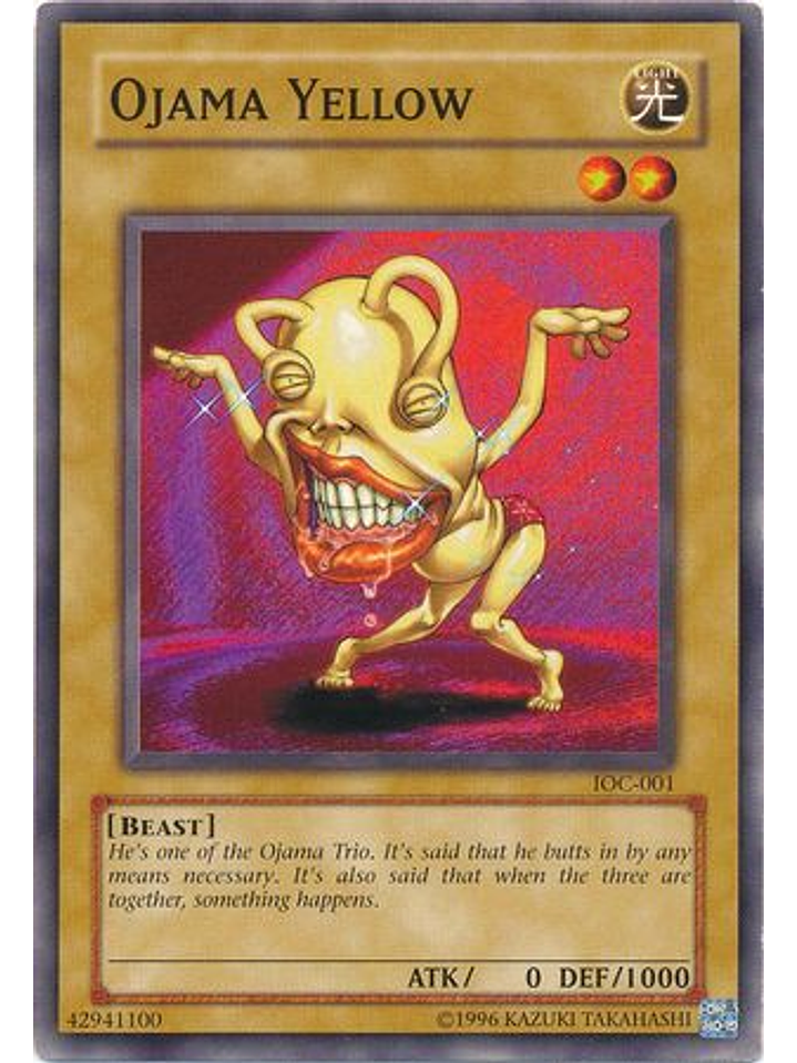 Ojama Yellow - IOC-EN001 - Common Unlimited (25th Anniversary Edition) 1
