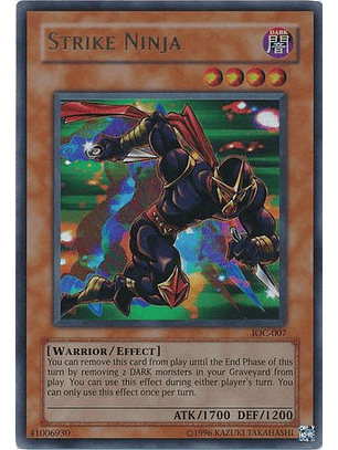 Strike Ninja - IOC-EN007 - Ultra Rare Unlimited (25th Anniversary Edition)