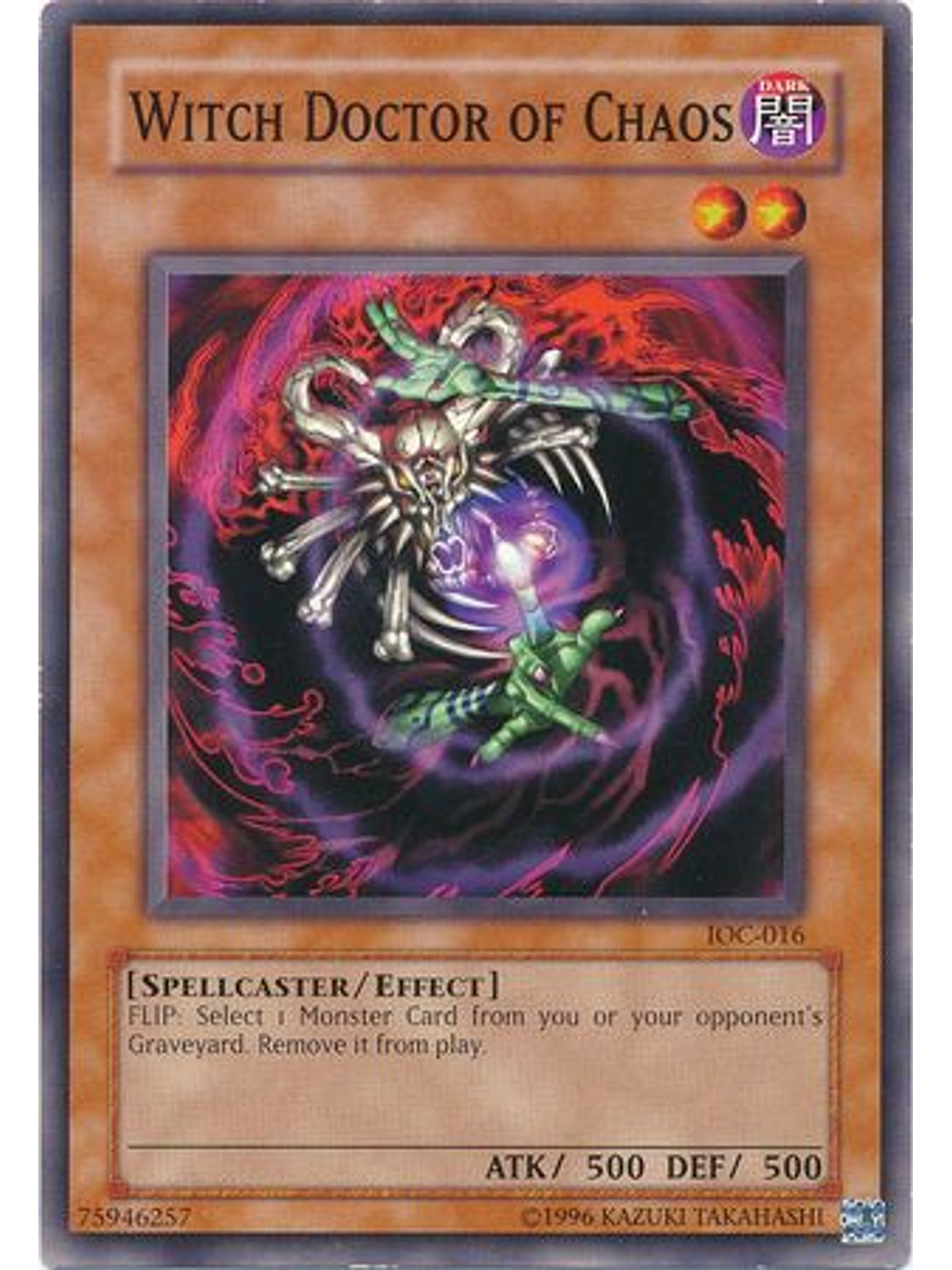 Witch Doctor of Chaos - IOC-EN016 - Common Unlimited (25th Anniversary Edition) 1