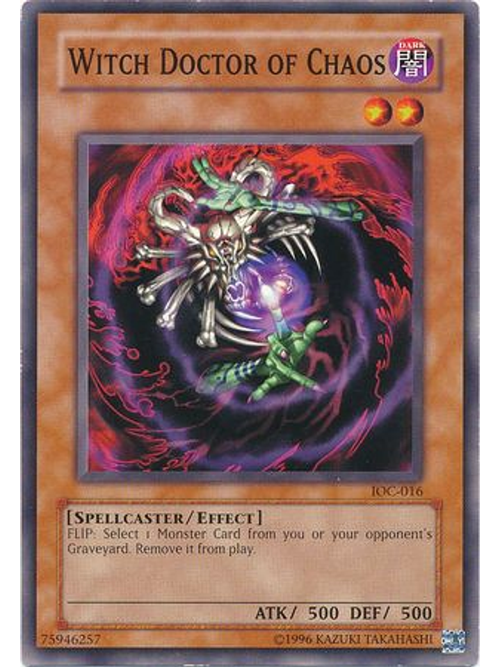 Witch Doctor of Chaos - IOC-EN016 - Common Unlimited (25th Anniversary Edition) 1