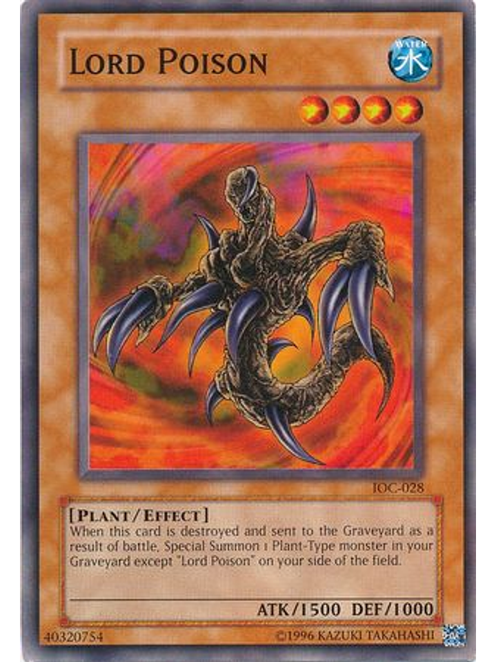 Lord Poison - IOC-EN028 - Common Unlimited (25th Anniversary Edition) 1