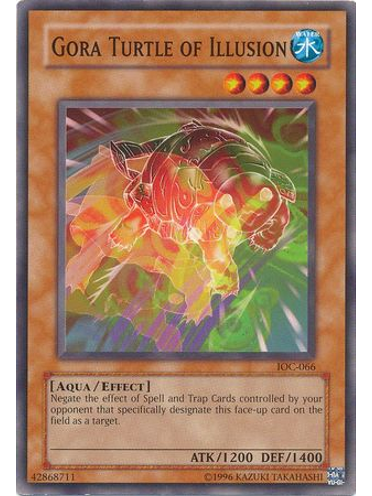 Gora Turtle of Illusion - IOC-EN066 - Common Unlimited (25th Anniversary Edition) 1