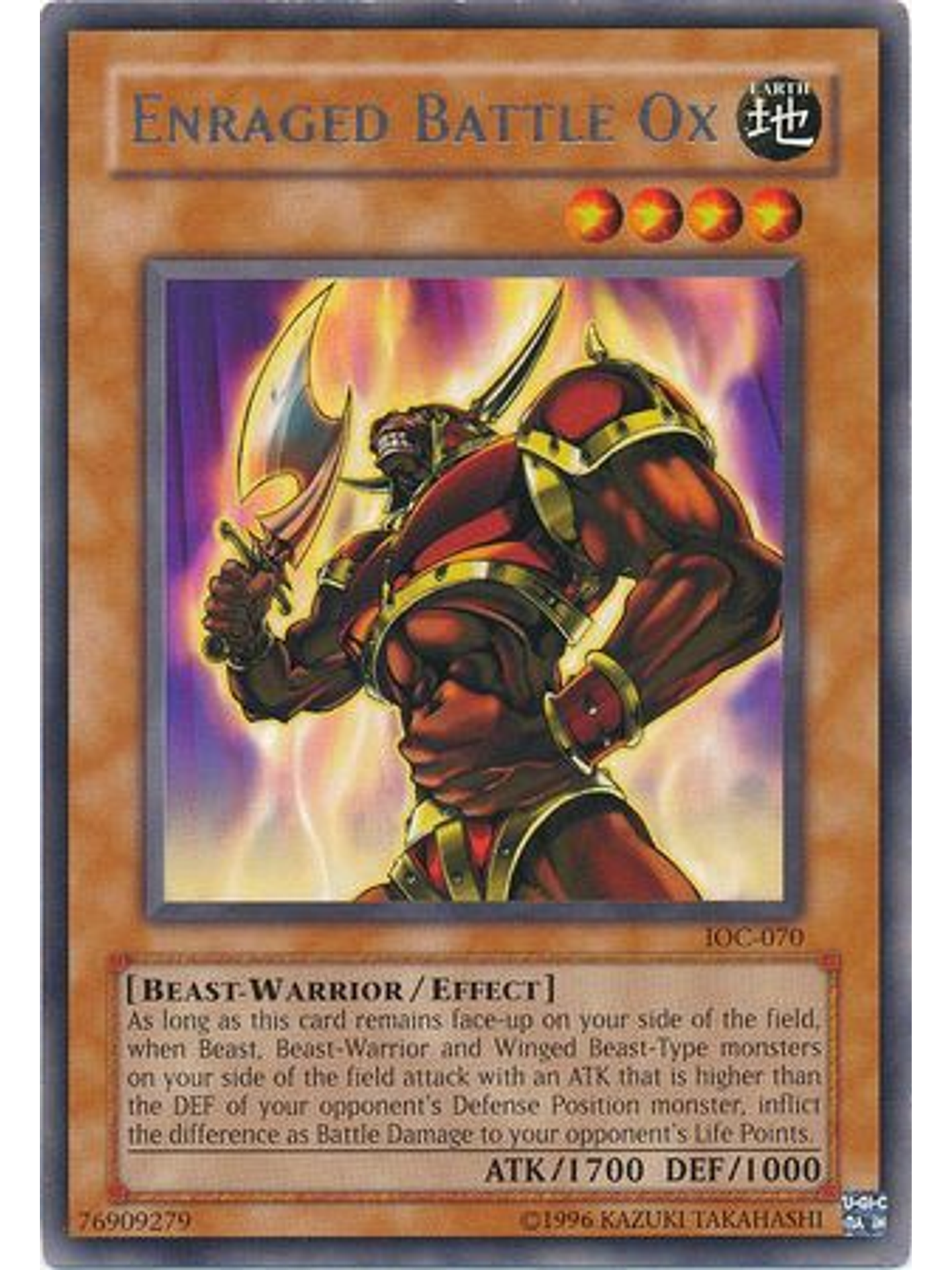 Enraged Battle Ox - IOC-EN070 - Rare Unlimited (25th Anniversary Edition) 1