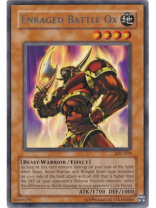 Enraged Battle Ox - IOC-EN070 - Rare Unlimited (25th Anniversary Edition)