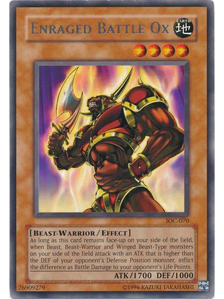 Enraged Battle Ox - IOC-EN070 - Rare Unlimited (25th Anniversary Edition) 1