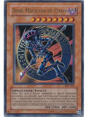 Dark Magician of Chaos - IOC-EN065 - Ultra Rare Unlimited (25th Anniversary Edition)