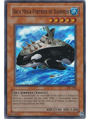 Orca Mega-Fortress of Darkness - IOC-EN084 - Super Rare Unlimited (25th Anniversary Edition)