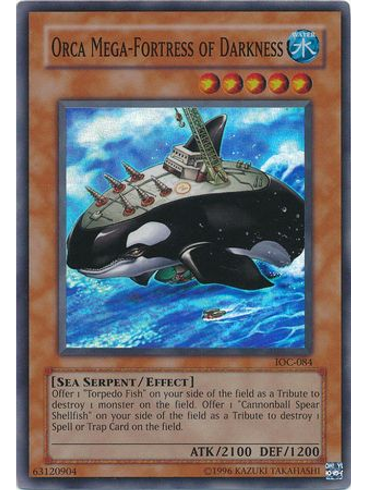Orca Mega-Fortress of Darkness - IOC-EN084 - Super Rare Unlimited (25th Anniversary Edition) 1