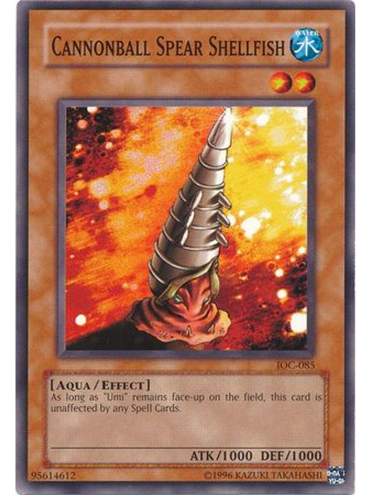 Cannonball Spear Shellfish - IOC-EN085 - Common Unlimited (25th Anniversary Edition) 1