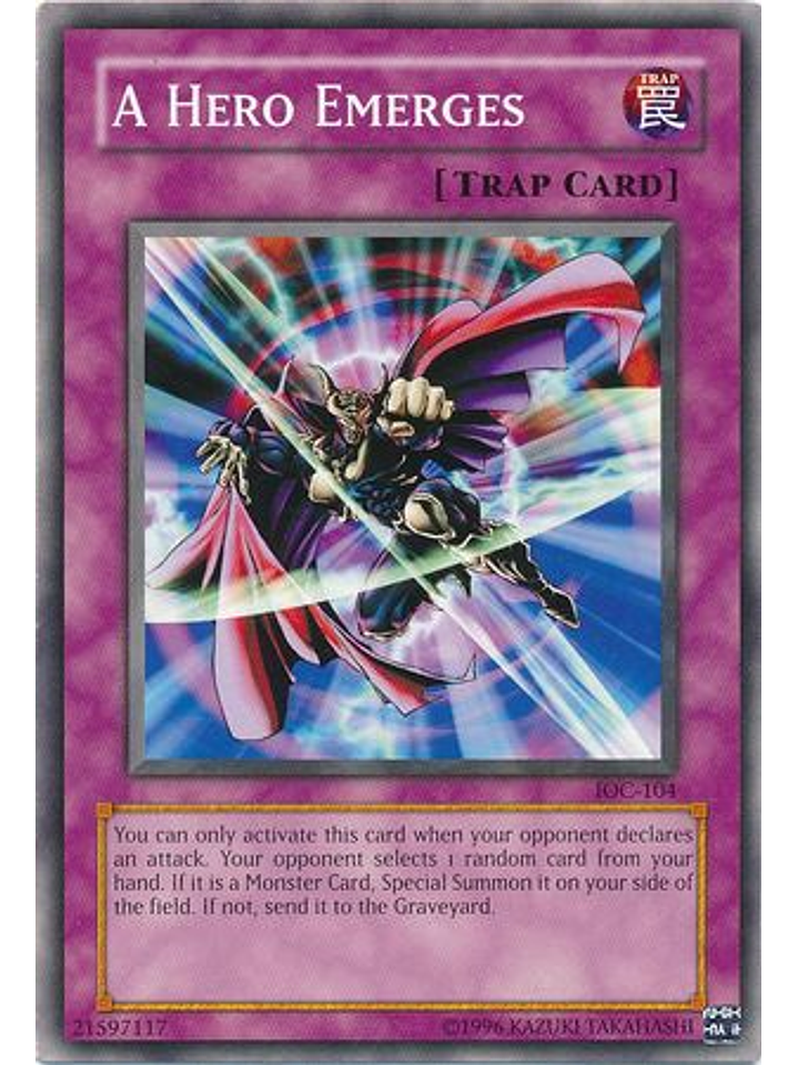 A Hero Emerges - IOC-EN104 - Common Unlimited (25th Anniversary Edition) 1