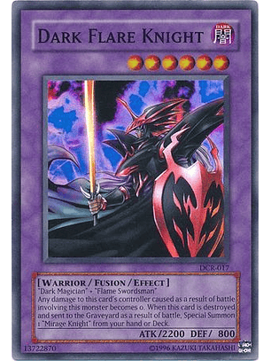 Dark Flare Knight - DCR-EN017 - Super Rare Unlimited (25th Anniversary Edition)
