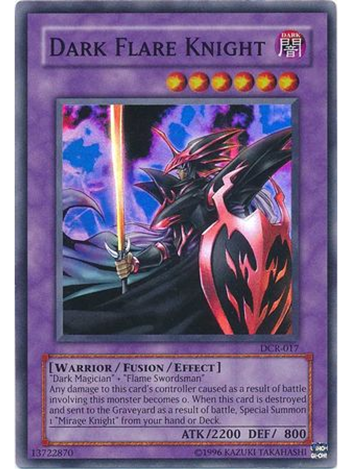 Dark Flare Knight - DCR-EN017 - Super Rare Unlimited (25th Anniversary Edition) 1