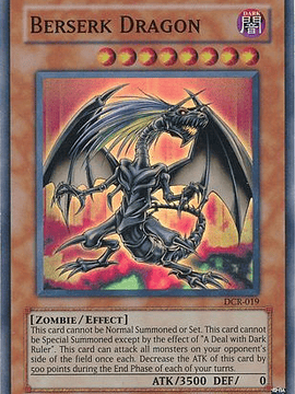 Berserk Dragon - DCR-EN019 - Super Rare Unlimited (25th Anniversary Edition)