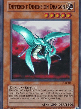 Different Dimension Dragon - DCR-EN015 - Super Rare Unlimited (25th Anniversary Edition)