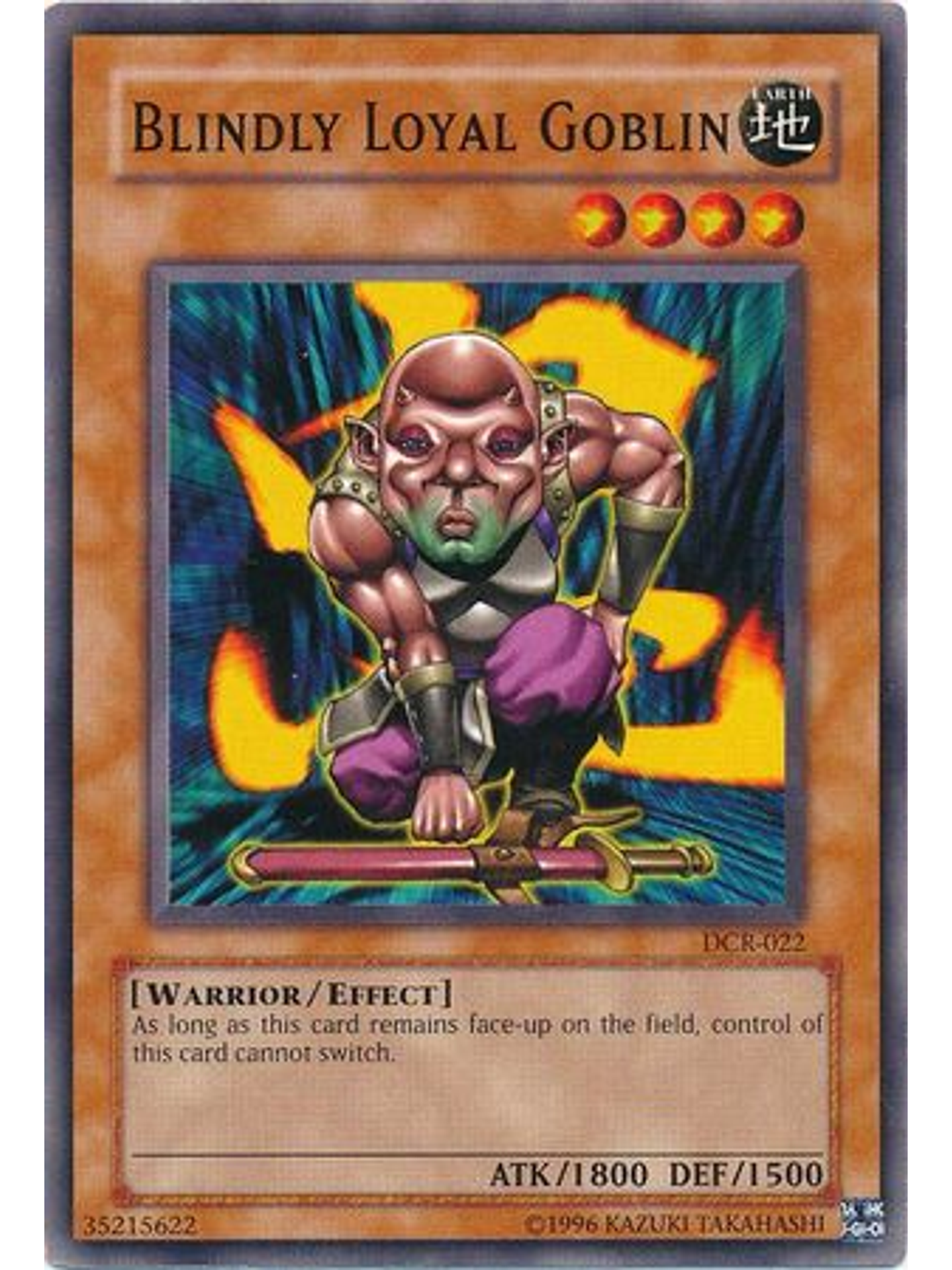 Blindly Loyal Goblin - DCR-EN022 - Common Unlimited (25th Anniversary Edition) 1