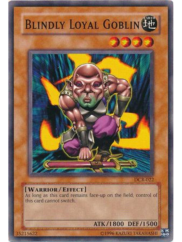 Blindly Loyal Goblin - DCR-EN022 - Common Unlimited (25th Anniversary Edition) 1