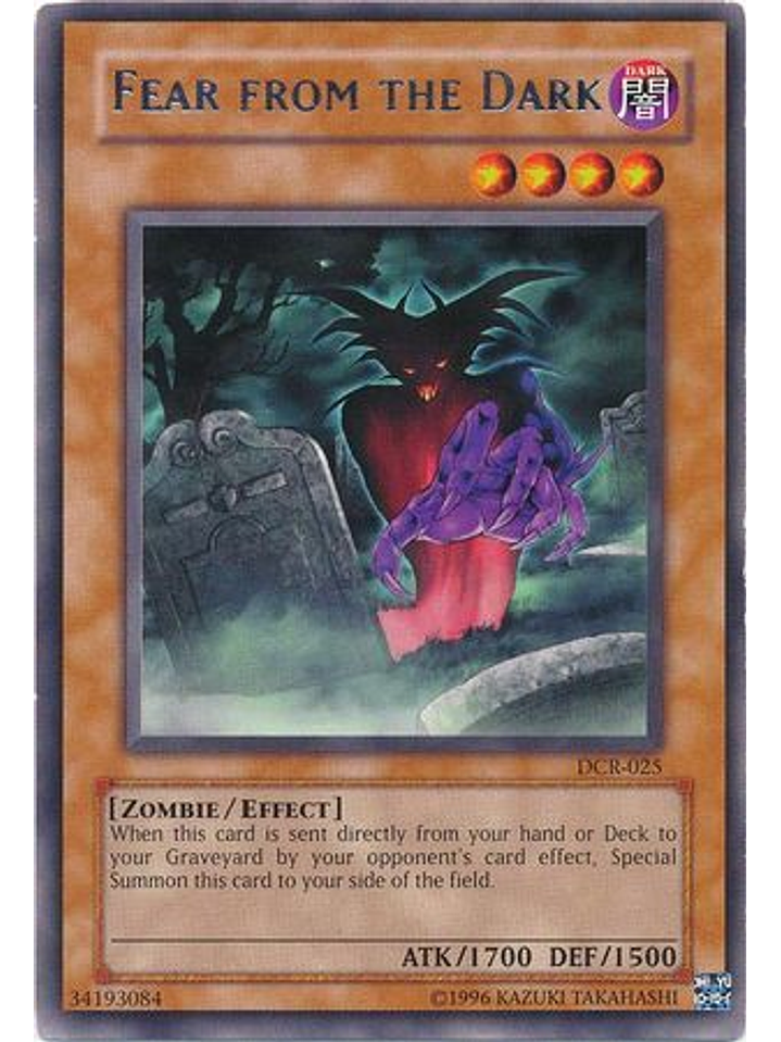 Fear from the Dark - DCR-EN025 - Rare Unlimited (25th Anniversary Edition) 1