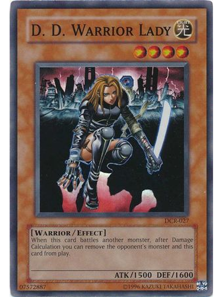 D.D. Warrior Lady - DCR-EN027 - Super Rare Unlimited (25th Anniversary Edition) 1
