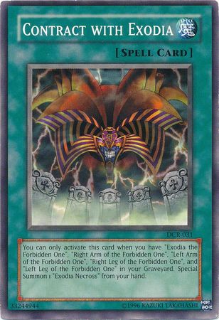 Contract with Exodia - DCR-EN031 - Common Unlimited (25th Anniversary Edition)