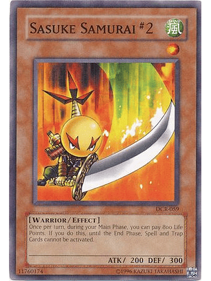 Sasuke Samurai #2 - DCR-EN059 - Common Unlimited (25th Anniversary Edition)