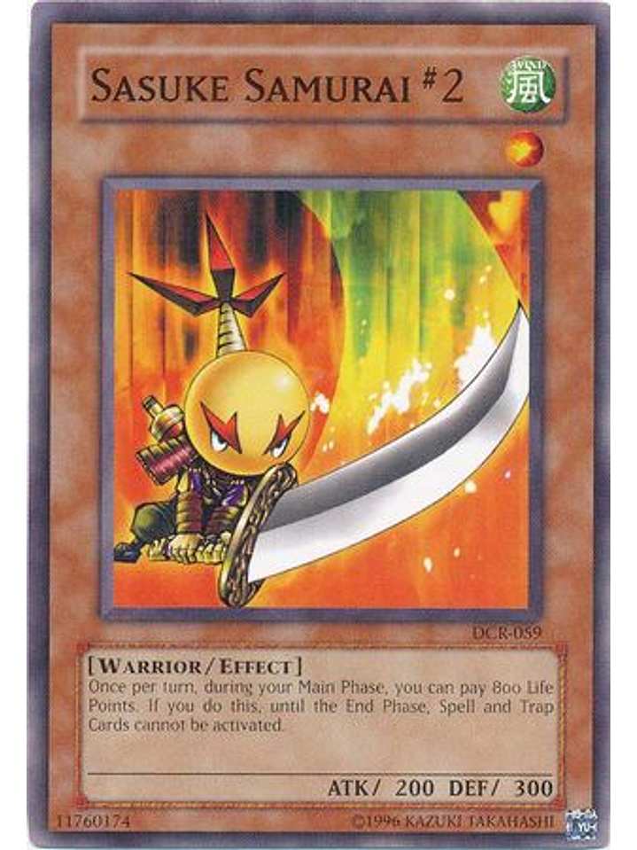 Sasuke Samurai #2 - DCR-EN059 - Common Unlimited (25th Anniversary Edition) 1