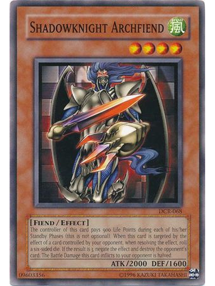 Shadowknight Archfiend - DCR-EN068 - Common Unlimited (25th Anniversary Edition) 1