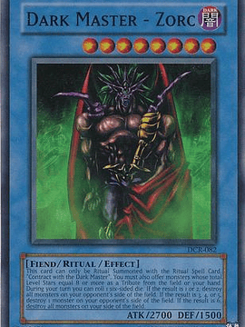 Dark Master - Zorc - DCR-EN082 - Super Rare Unlimited (25th Anniversary Edition)