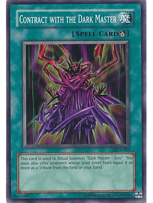 Contract with the Dark Master - DCR-EN087 - Common Unlimited (25th Anniversary Edition)