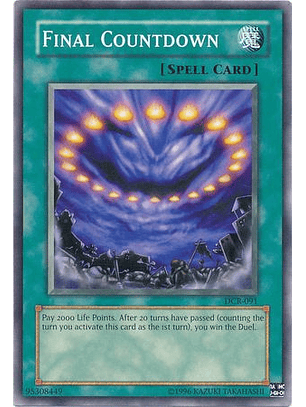 Final Countdown - DCR-EN091 - Common Unlimited (25th Anniversary Edition)