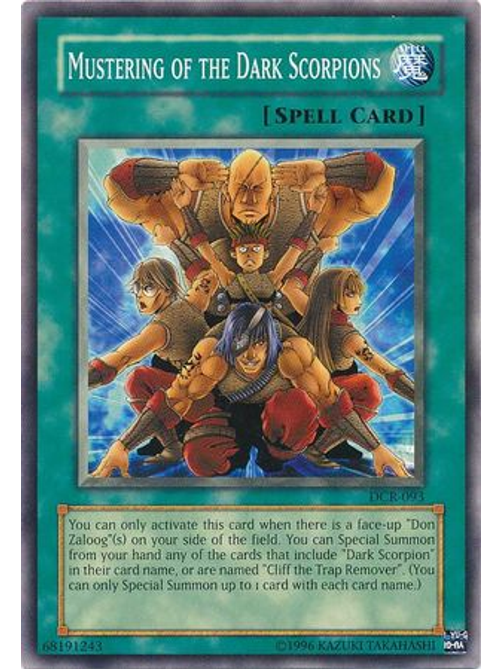 Mustering of the Dark Scorpions - DCR-EN093 - Common Unlimited (25th Anniversary Edition) 1