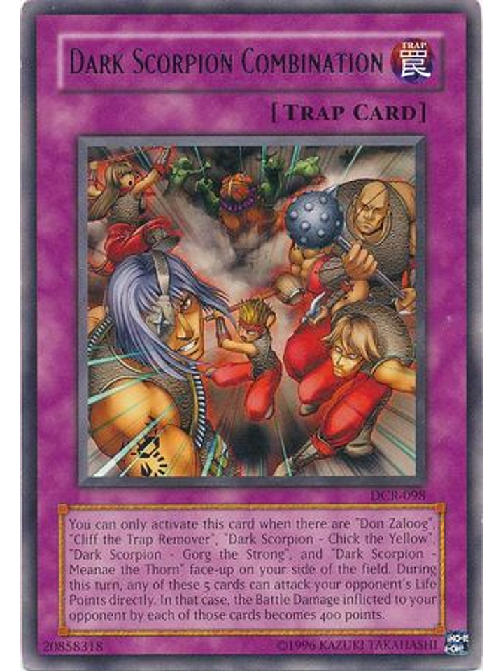Dark Scorpion Combination - DCR-EN098 - Rare Unlimited (25th Anniversary Edition) 1