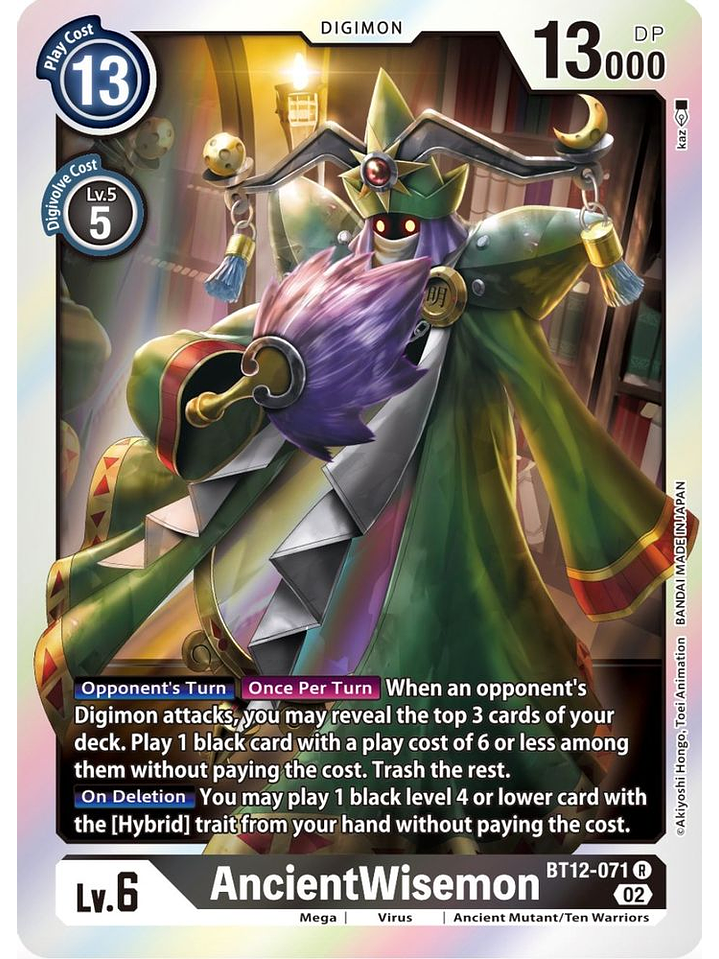 BT12-071 R AncientWisemon  1