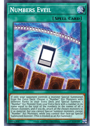 Numbers Eveil - CYAC-EN000 - Ultra Rare 1st Edition