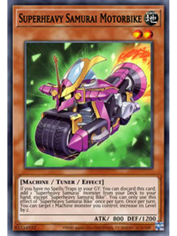 Superheavy Samurai Motorbike - CYAC-EN003 - Common 1st Edition 1