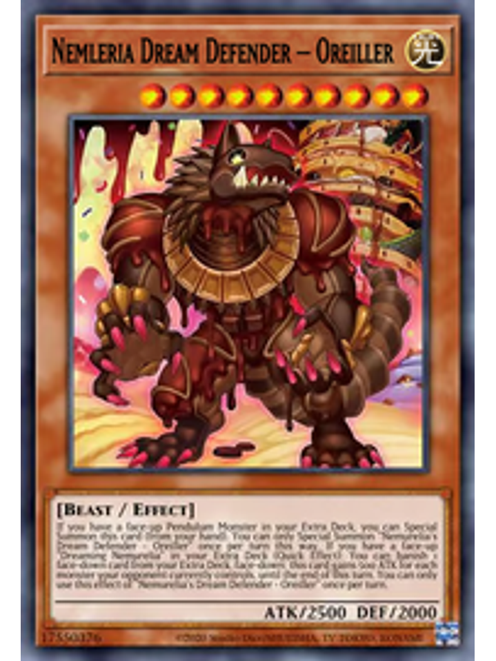 Nemleria Dream Defender - Oreiller - CYAC-EN016 - Common 1st Edition 1