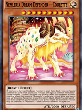 Nemleria Dream Defender - Couette - CYAC-EN017 - Common 1st Edition